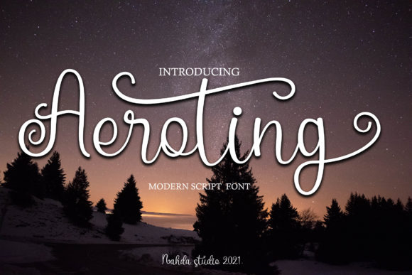 Aeroting: Elegant Script Font for Business