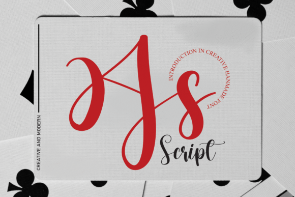 As Font for Business Branding