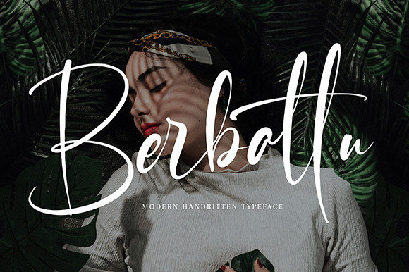 Berbattu: A Script Handwritten Font for Thoughtful Editorial Design