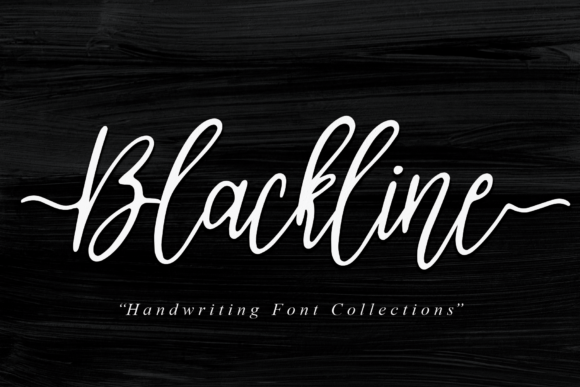 Blackline: A Chic Script Font for Polished Brand Visuals