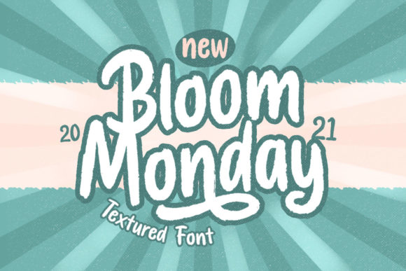 Bloom Monday Script Font for Elegant Handmade Designs