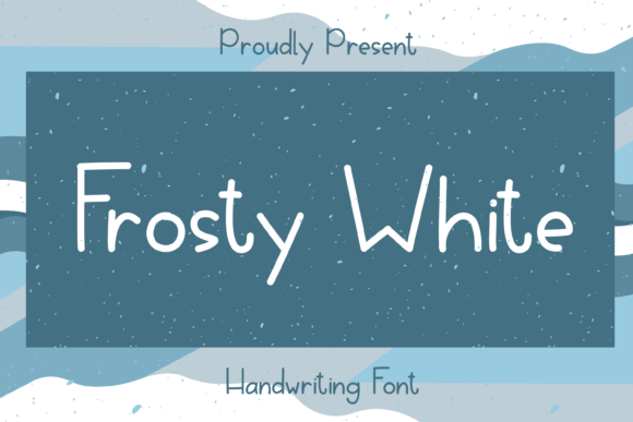Frosty White Script Font for Elegant Campaign Design