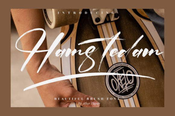 Hamstedam Script Font for Elegant Branding