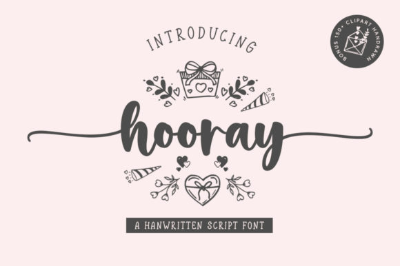 Hooray Script Font for Playful, Memorable Campaigns