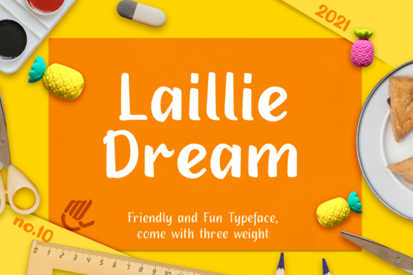 Laillie Dream Script Font for Handmade Creators