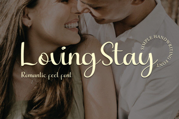 Loving Stay: A Delicate Script Font for Elegant Editorial Design