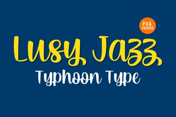 Lusy Jazz: An Elegant Script Handwritten Font for Brand Campaigns
