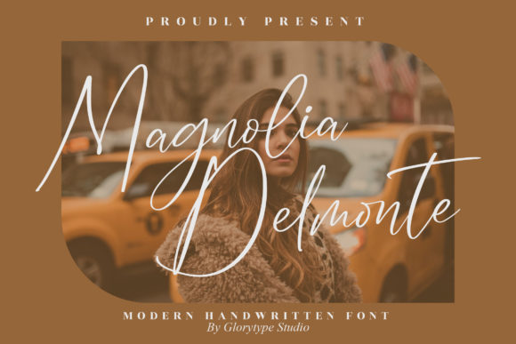 Magnolia Delmonte: A Graceful Script Font for Elegant Branding