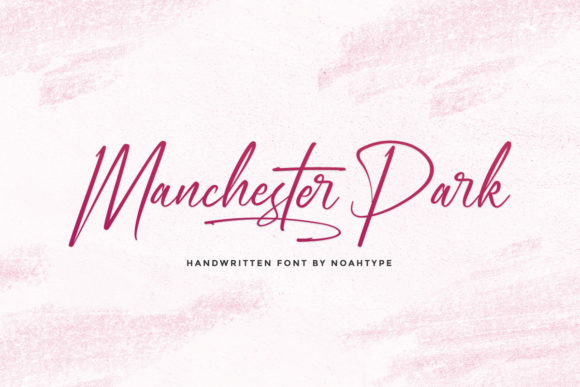 Manchester Park: A Script Handwritten Font for Polished Branding