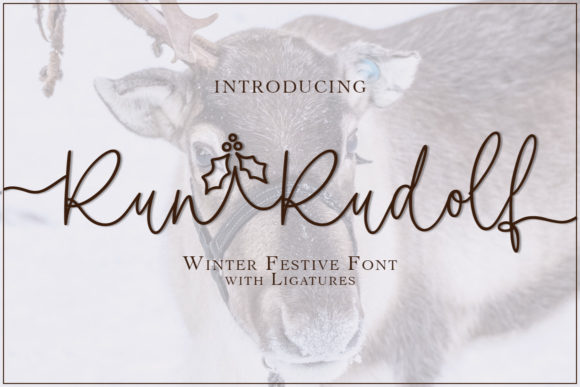 Run Rudolf: A Thin Script Font for Elegant Branding