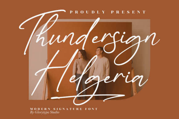 Thundersign Helgeria: A Magical Script Font for Scroll-Stopping Brand Content