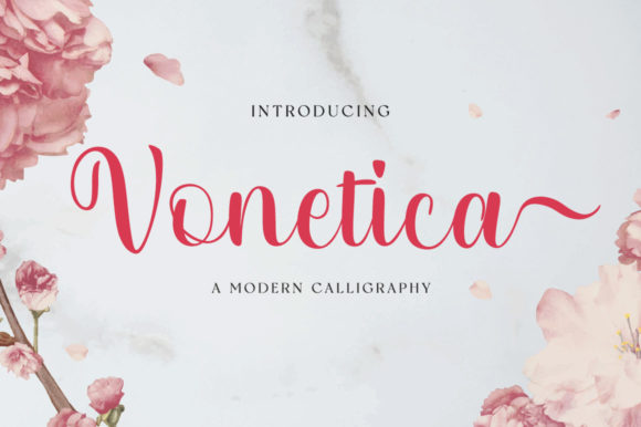 Vonetica: Elegant Script Font for Small Business Branding